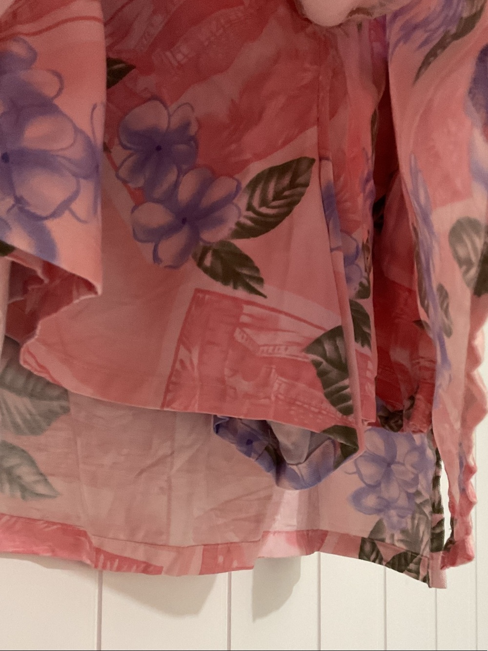 Women’s Pink Floral Skort - Tropical Print Size 12 - Picture 5 of 8